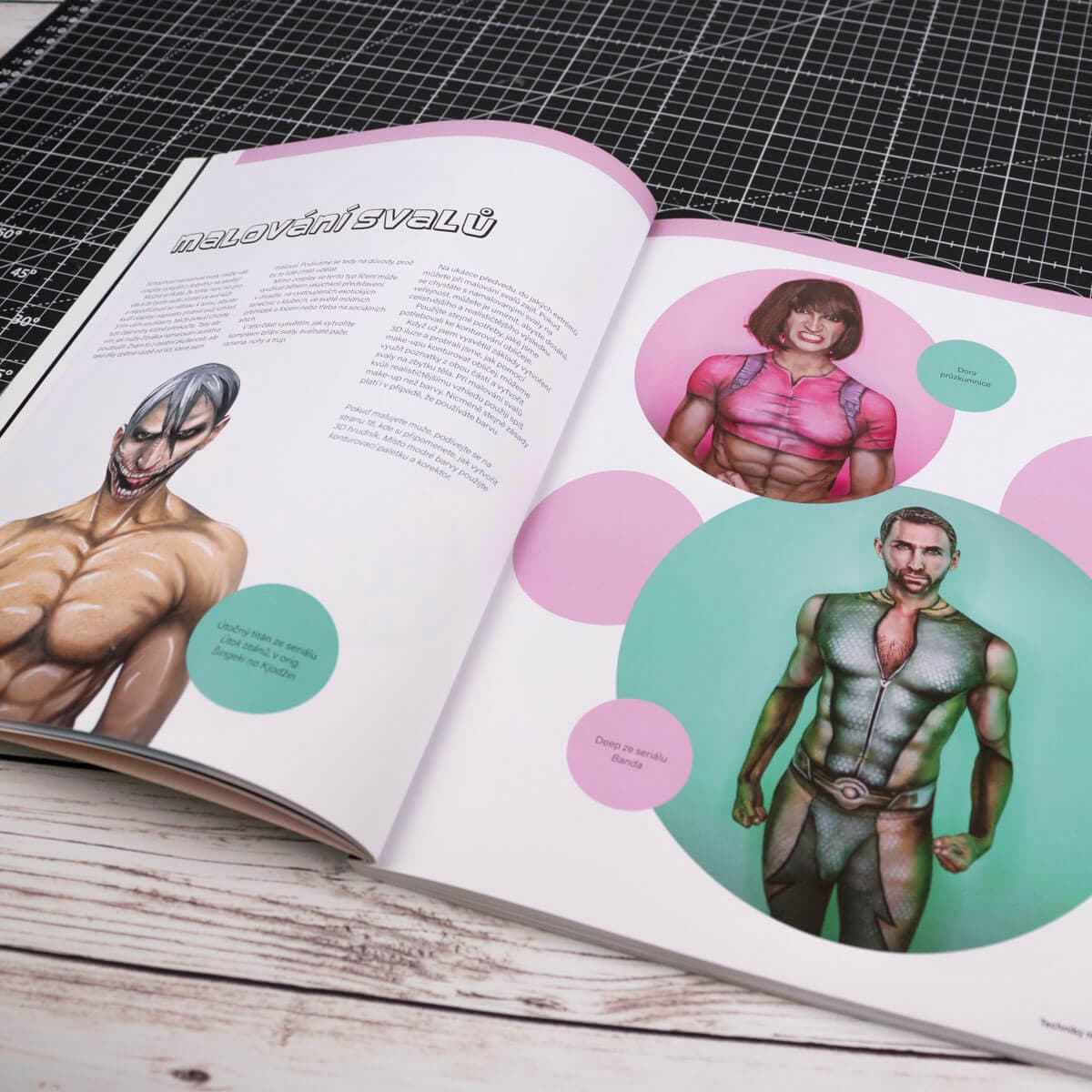 Book Cosplay make-up - preview