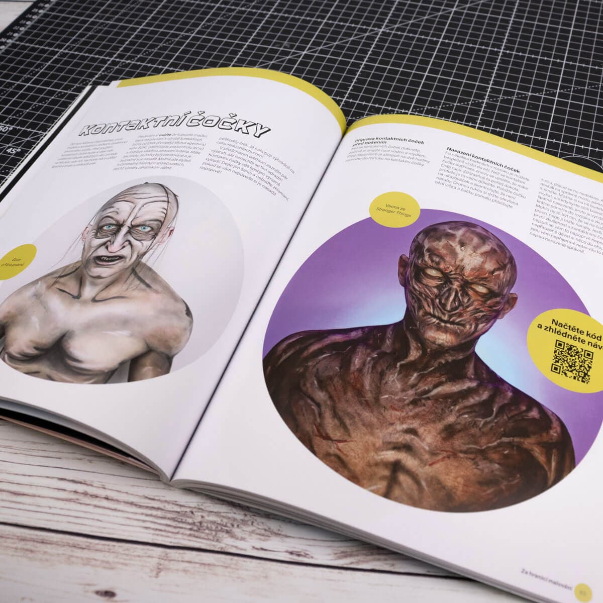 Book Cosplay make-up - preview