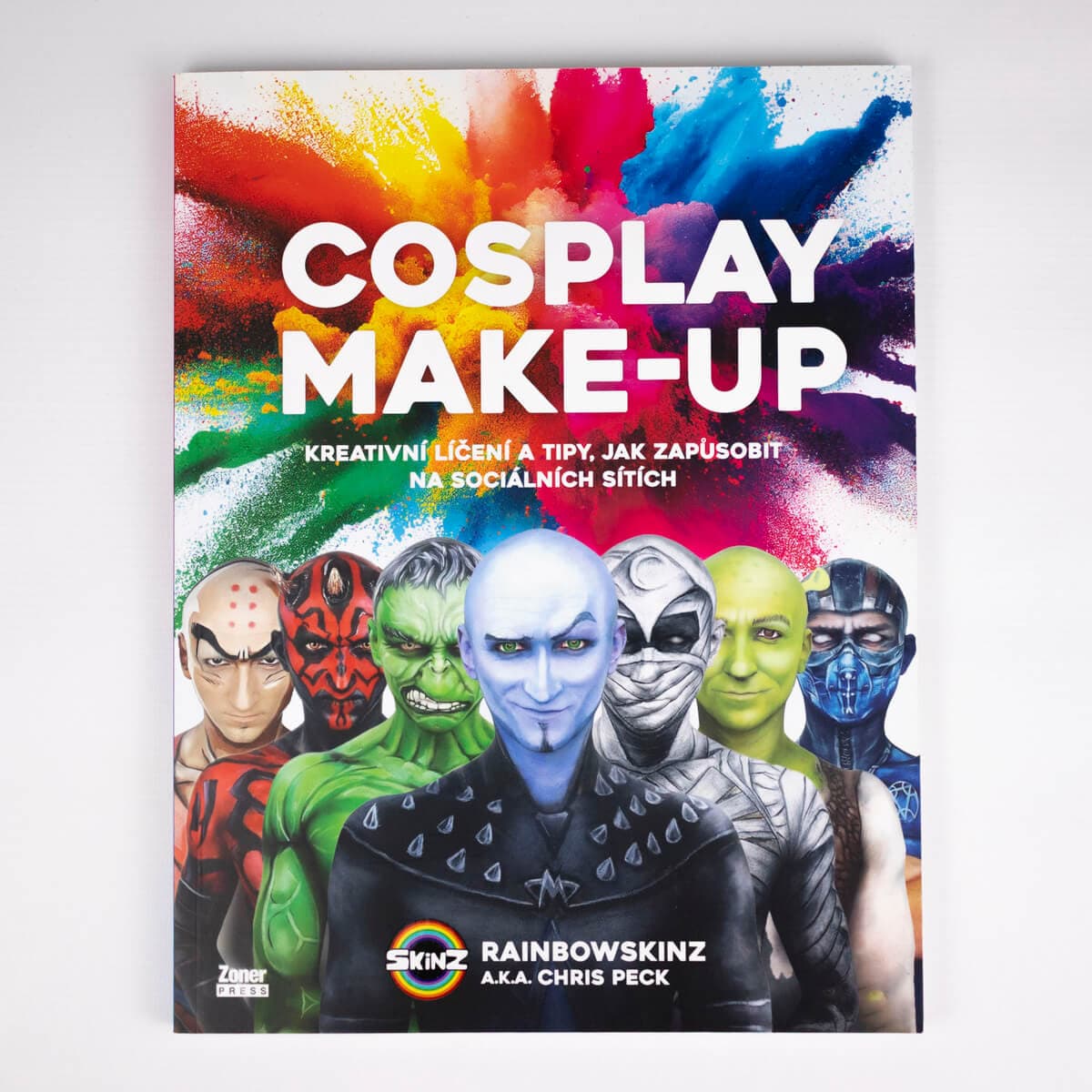 Book Cosplay make-up by Chris „Rainbowskinz“ Peck