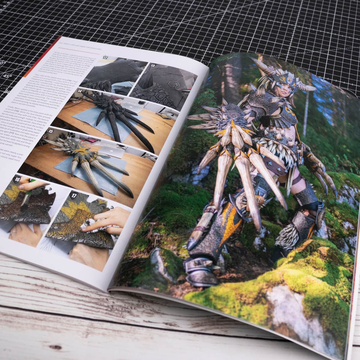 Cosplay kniha The Book of Foam Props – Lightweight & Affordable - ukázka