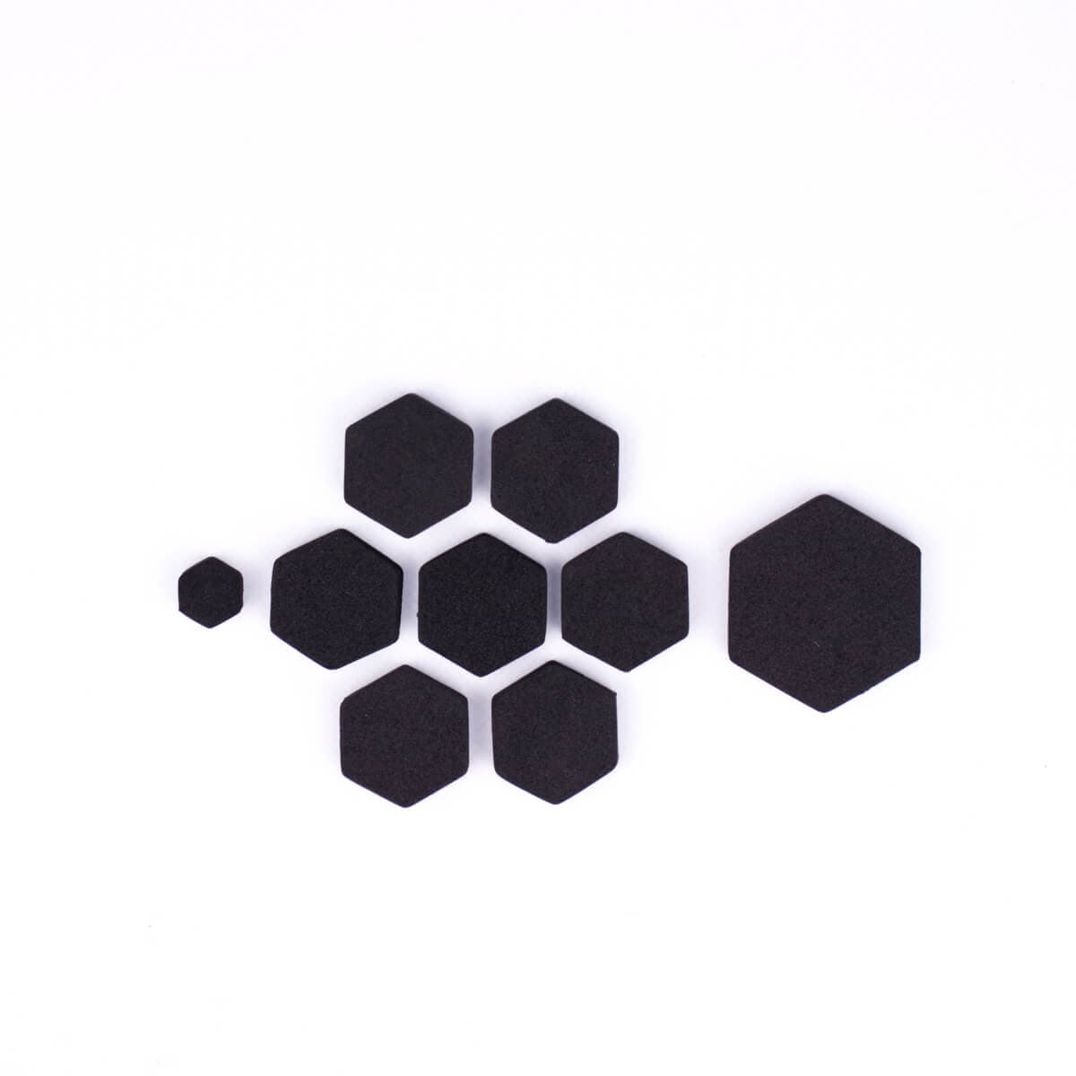 Showing some medium 20mm foam hexagons