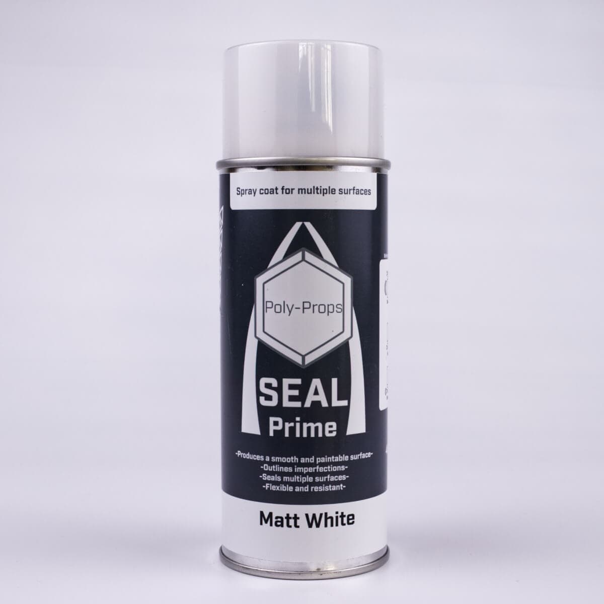 Seal Prime primer spray in matte white