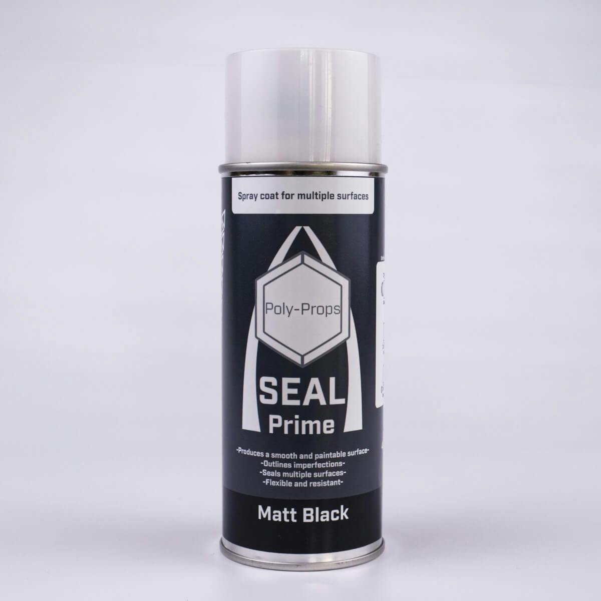 Seal Prime primer spray in matte black
